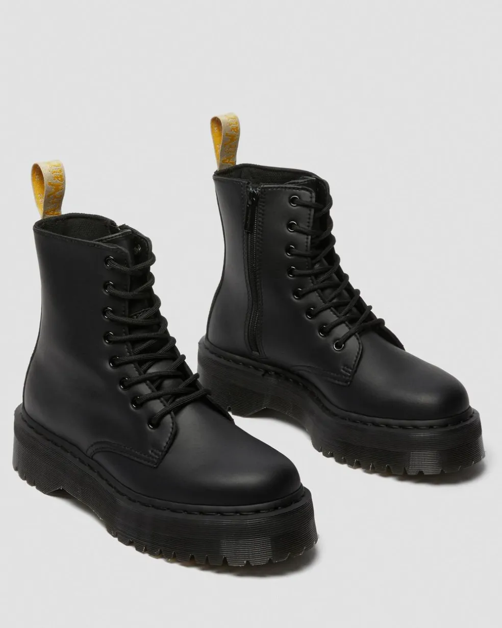 Vegan Jadon II Boot Mono Platforms in Black
