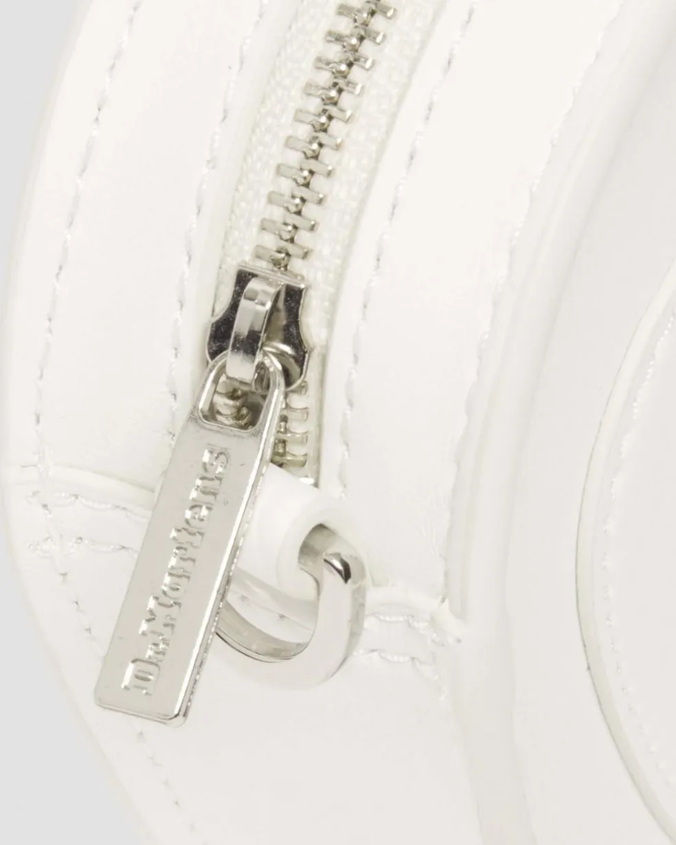 Vegan Mini Heart Shaped Bag in White