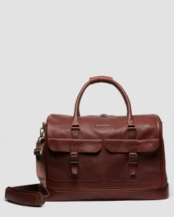 WEEKENDER AMBASSADOR LEATHER BAG in Cashew