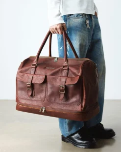 WEEKENDER AMBASSADOR LEATHER BAG in Cashew