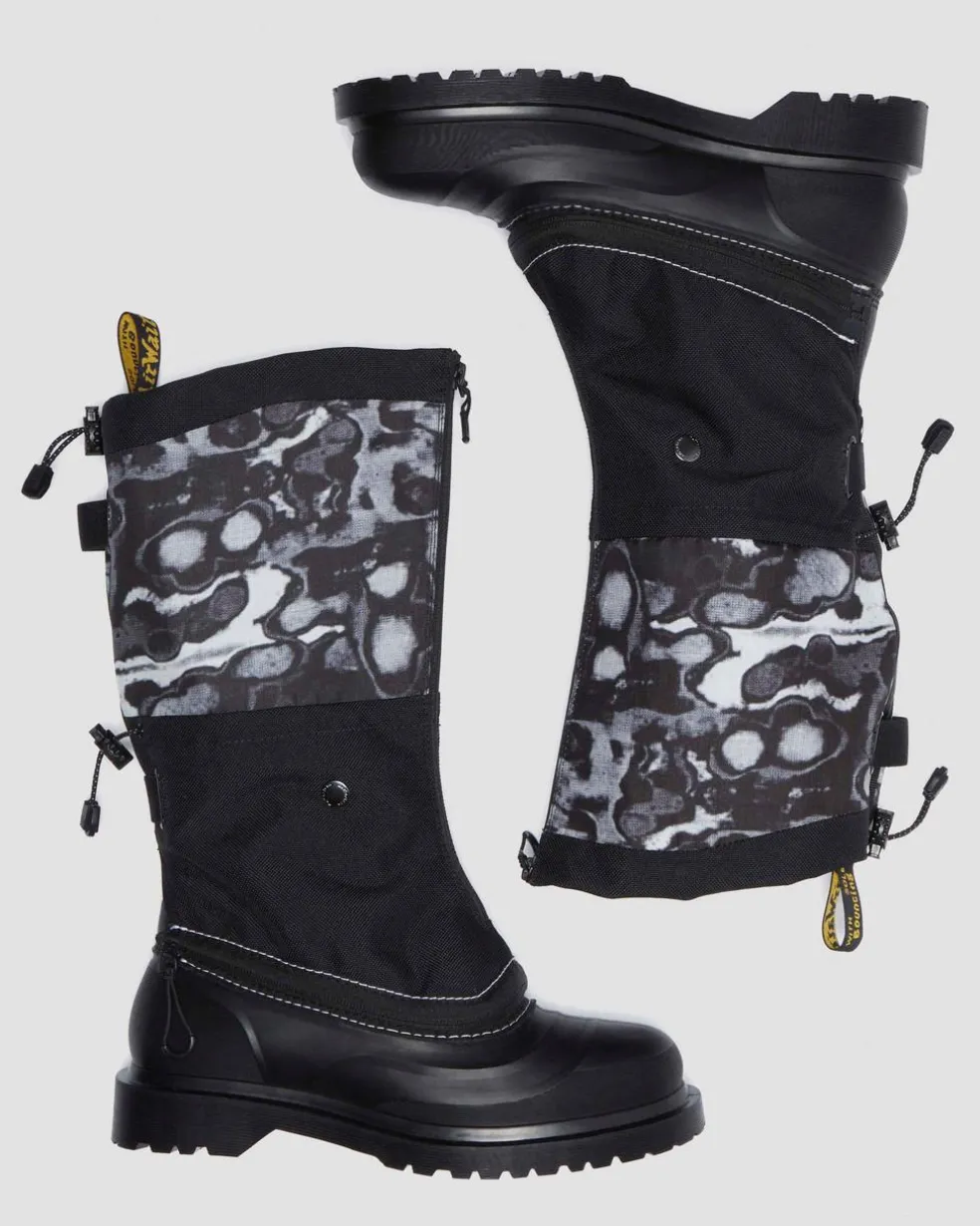 14xx Removable Gaiters Sub Boots in Black