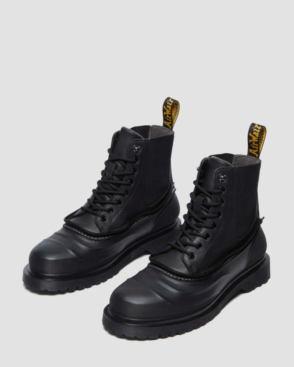 14xx Removable Gaiters Sub Boots in Black