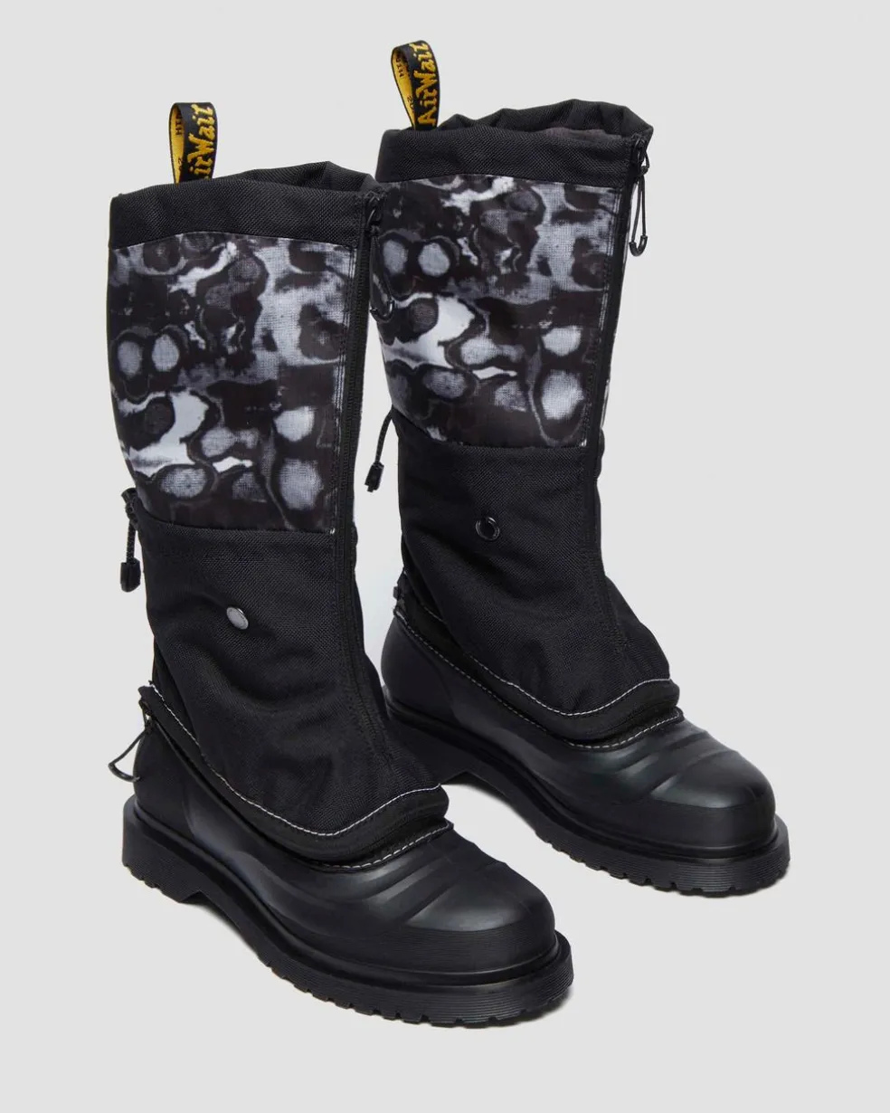 14xx Removable Gaiters Sub Boots in Black