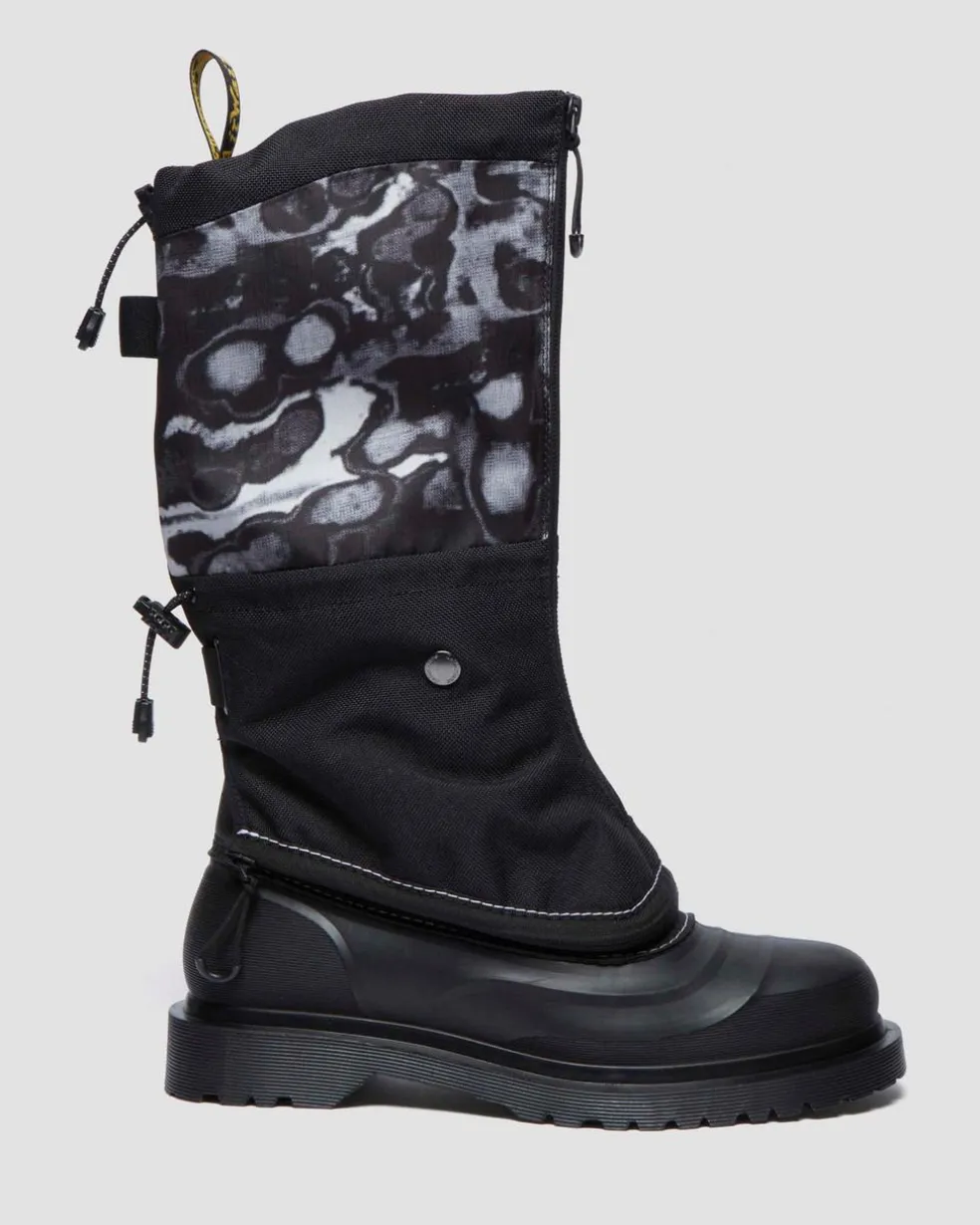 14xx Removable Gaiters Sub Boots in Black
