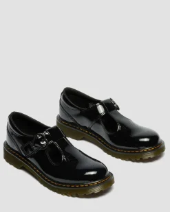Youth Polly II Heart Patent Leather Shoes