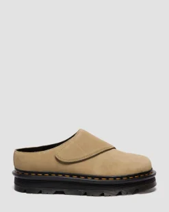 Zebzag Anywair Suede Mules in Savannah Tan