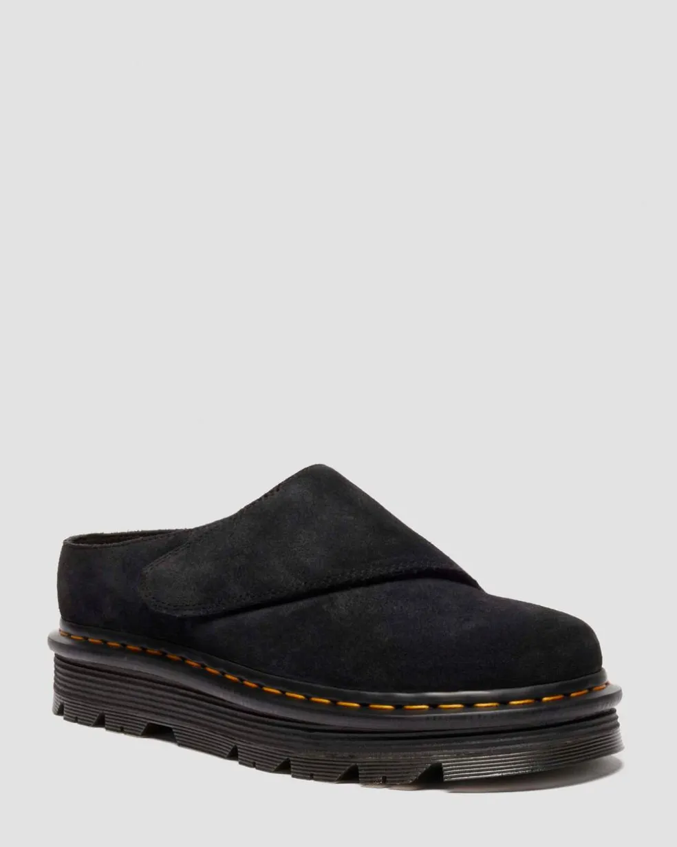 Zebzag Anywair Suede Mules in Black