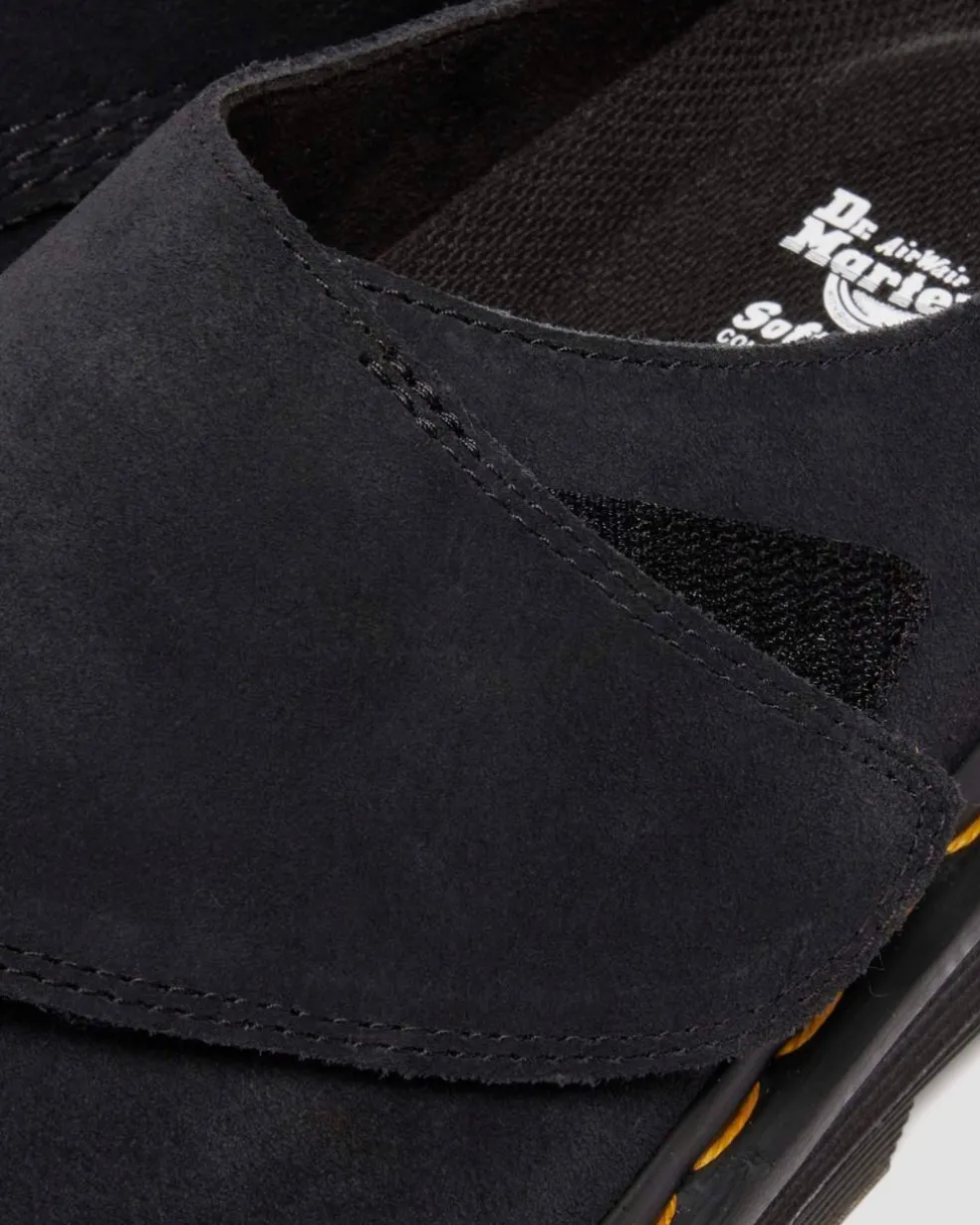 Zebzag Anywair Suede Mules in Black