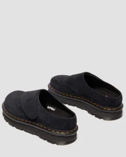 Zebzag Anywair Suede Mules in Black