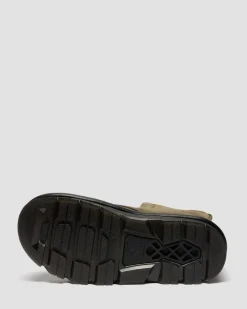 Zebzag Laceless Nubuck Boots in Dms Olive