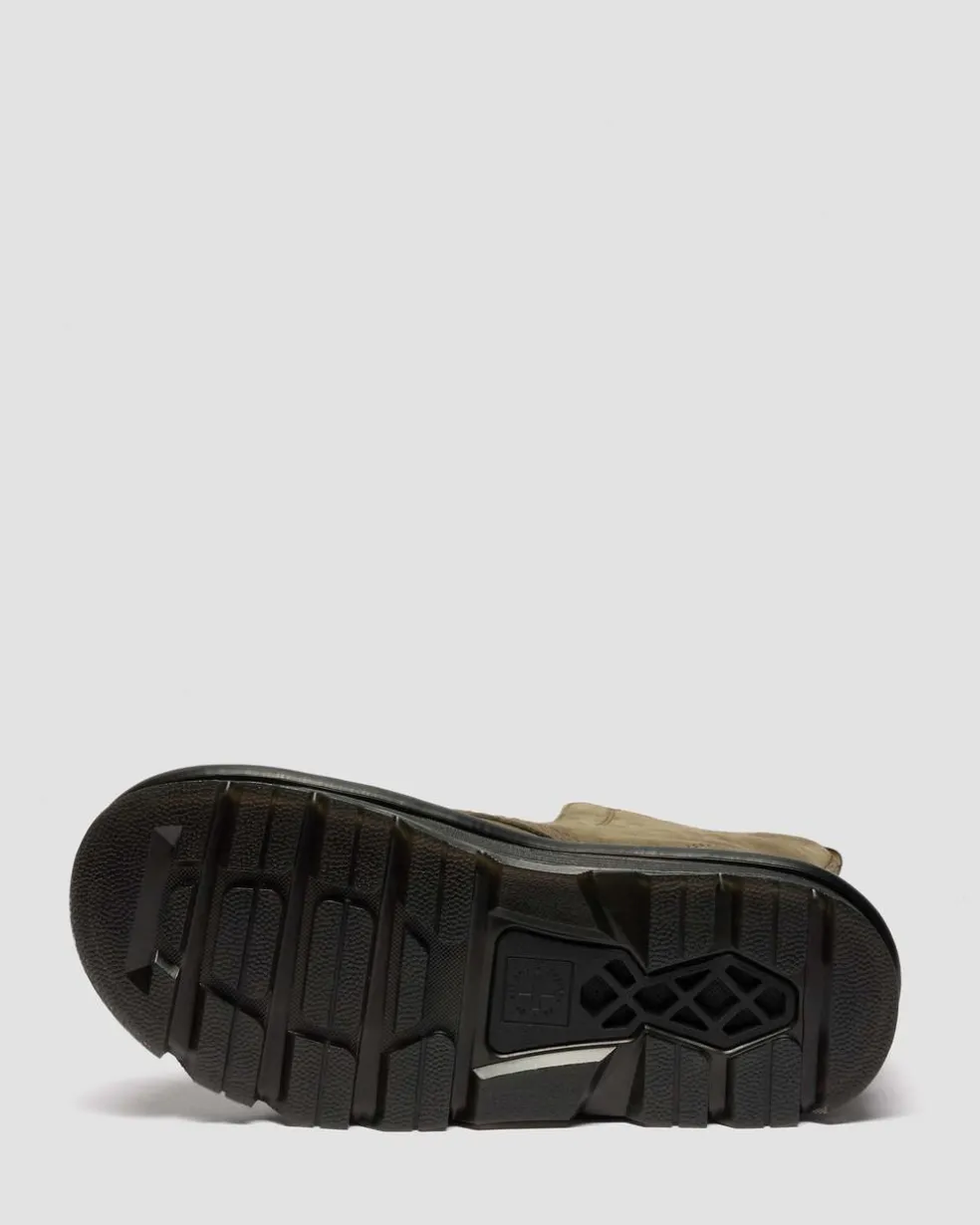Zebzag Laceless Nubuck Boots in Dms Olive