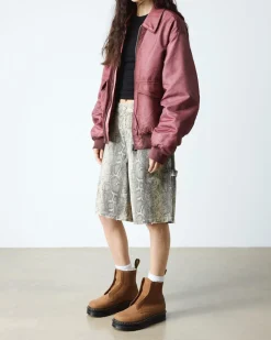 ZEBZAG LACELESS WARM LINED SLIP ON NUBUCK BOOTS in Desert Brown