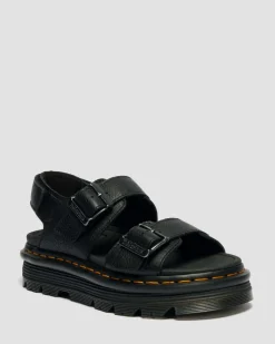 Zebzag Pisa Platform Sandals in Black