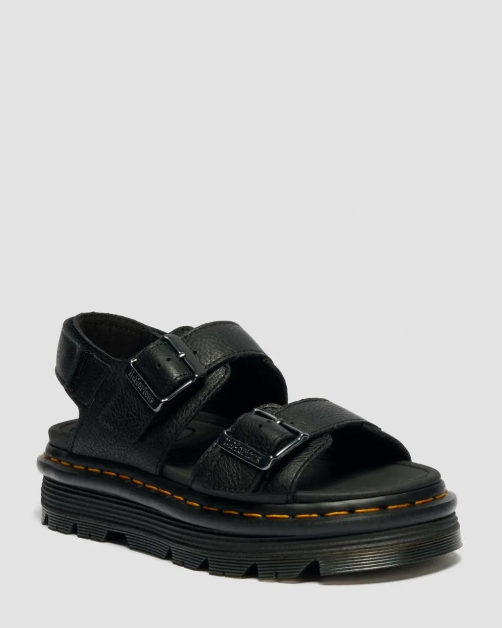 Zebzag Pisa Platform Sandals in Black