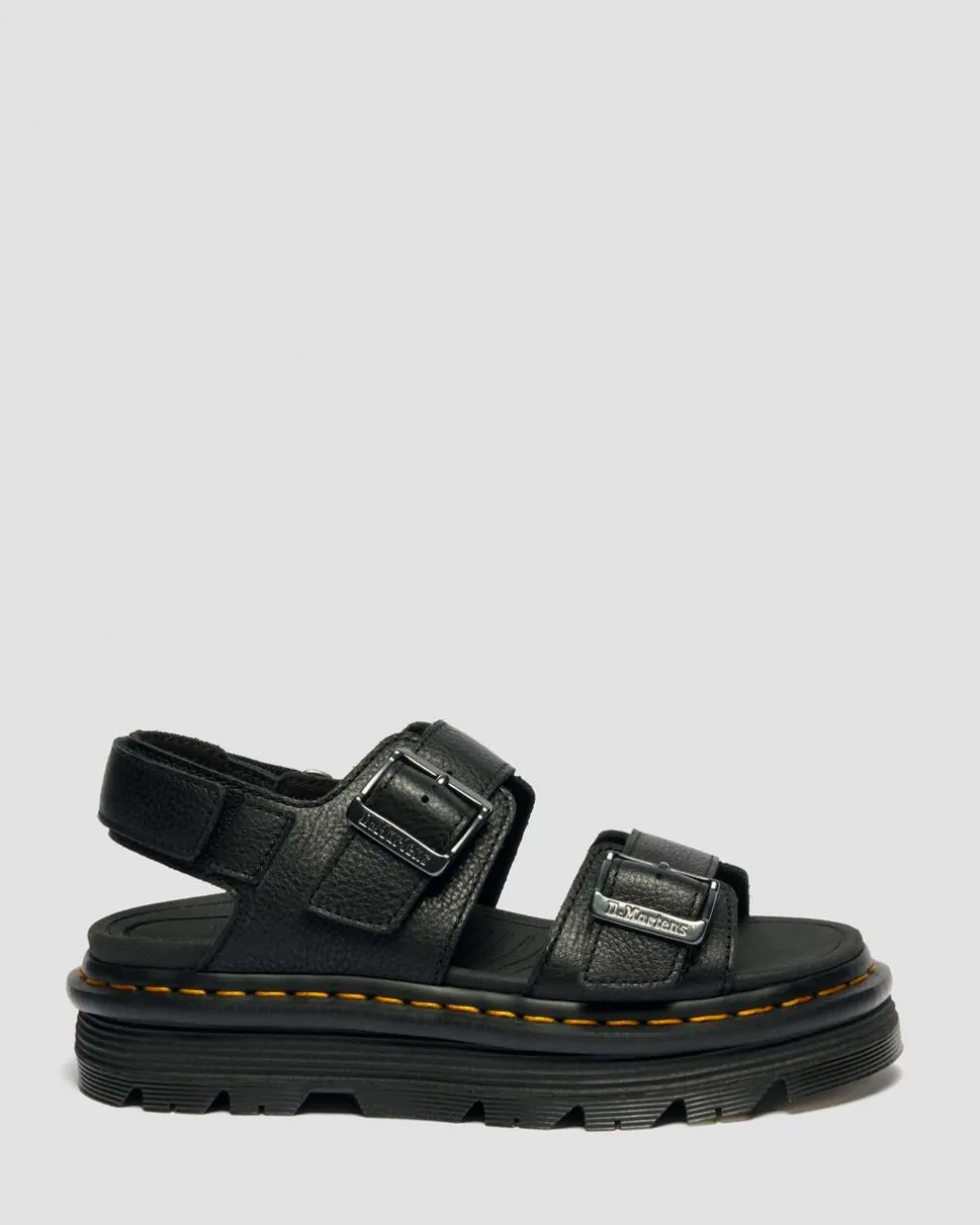 Zebzag Pisa Platform Sandals in Black